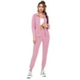 thumbnail image 2 of Uniexcosm Women Zip-up Tracksuits 2 Piece Set Activewear for Female, 2 of 7