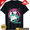 Black-2, variant on Vintage Krispy Kreme Doughnuts T Shirt Youth M - Adult 6XL!-TH69188