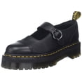 thumbnail image 1 of Dr. Martens Addina Flower Mary Jane Flat Black Milled Nappa 7 para mujer, 1 of 2