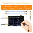 thumbnail image 3 of VNA 10KHz-1.5Ghz Vector Network Analyzer Kit MF HF VHF UHF 2.8" Antenna Analyzer Measuring Spectrum Analyzer VNA ,Multiple Functions, 3 of 7