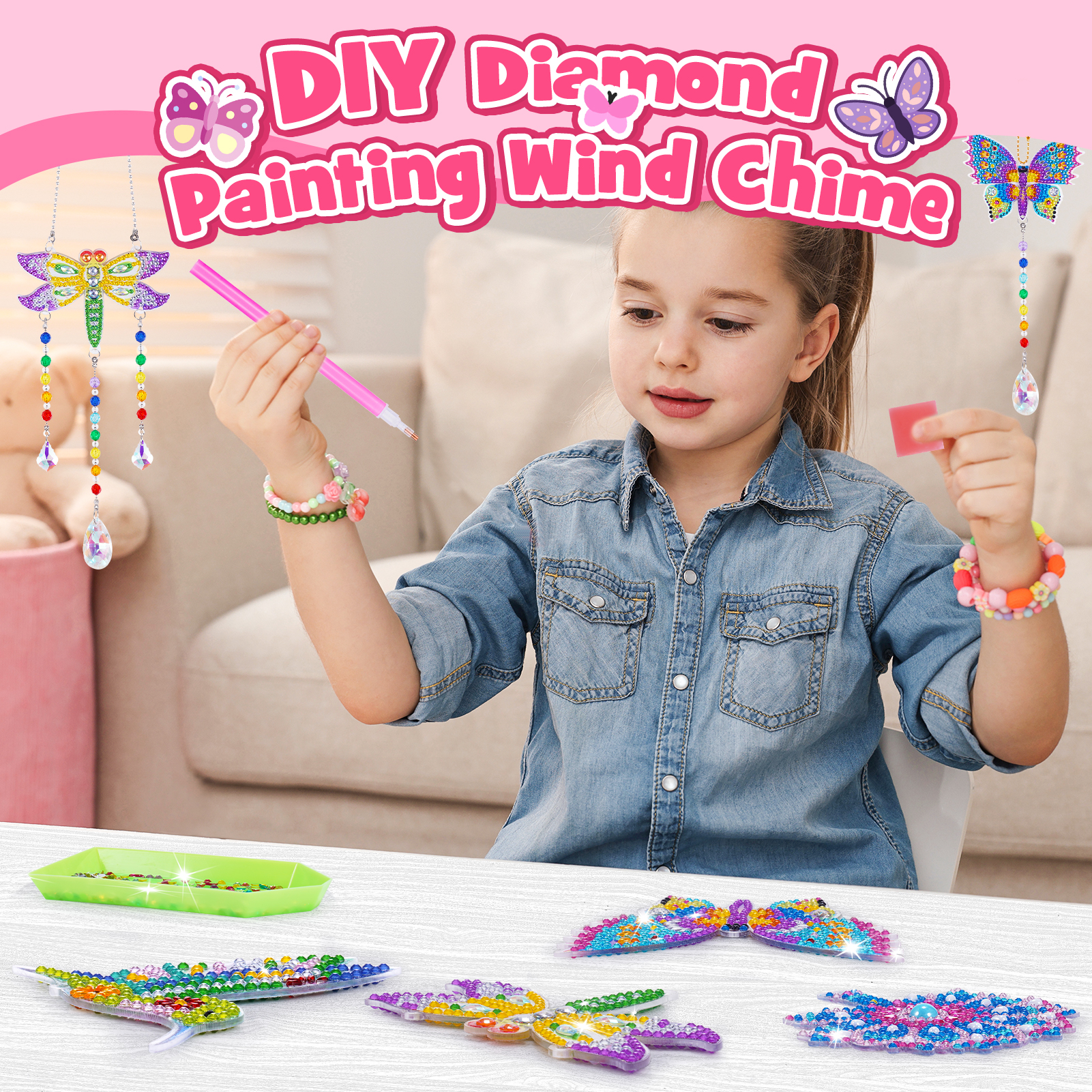 Superwinky Diamond Art Painting Kit - Gem Sticker Craft photo 4