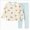 A27-Sky Blue, variant on 2 Piece Pajama Set For Girls,Cotton Cartoon Pattern Sleepwear Pjs Set,6-12 Months 12-24 Months 2t 3t 4t 5t 6t 7t 8t 9t Children(Pink,12-18 Months)