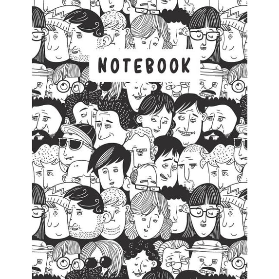 Notebooks: Dot Grid Notebook, 8.5 x 11 Large, 100 pages (Paperback)