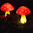 thumbnail image 2 of LINLIN Solar Mushroom Garden Lamp,8 Lighting Modes Waterproof Ornaments for Garden Lawn Pathway Landscape Yard Pathway Fence Decoration, 2 of 9