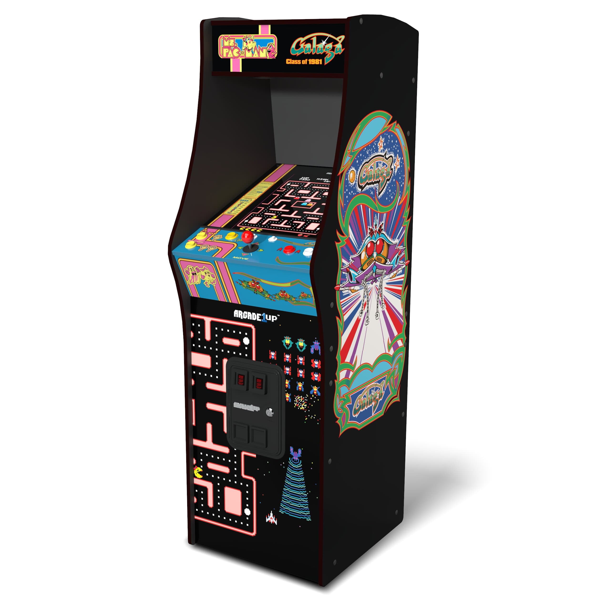 Multi Game with Trackball & Joystick *Pac Man / Ms Pac Man / Galaga* (19  LCD)
