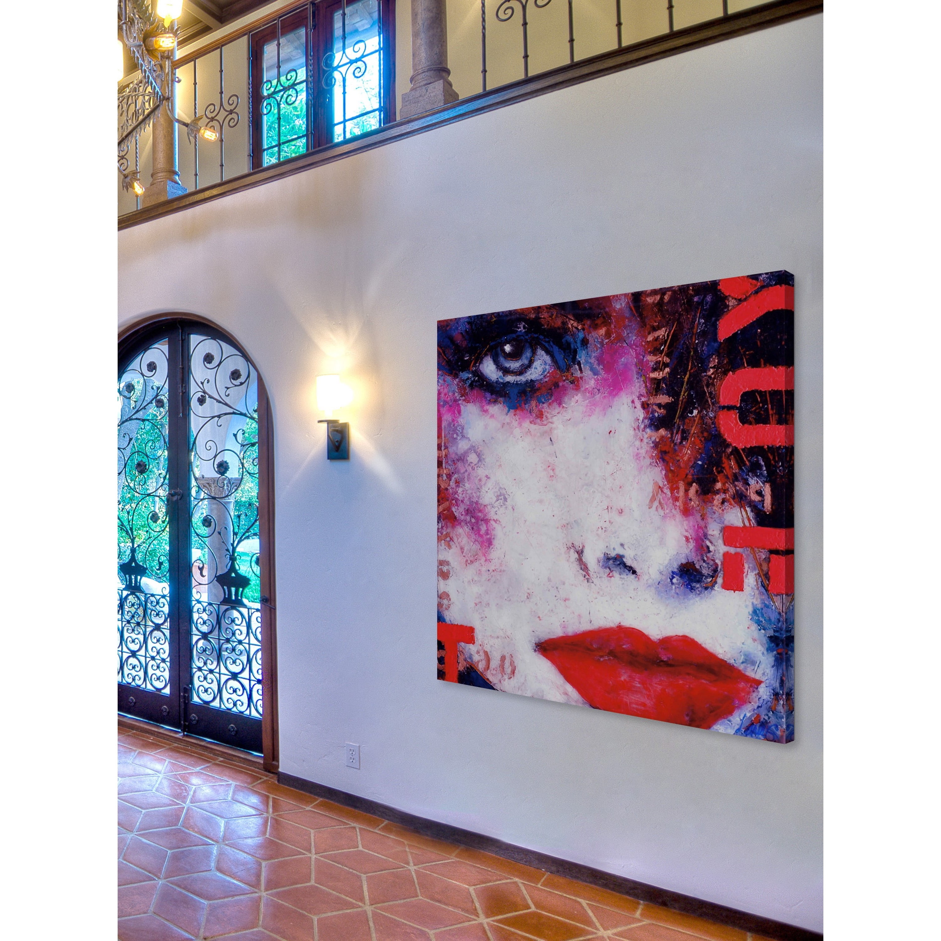Idole Painting Print on Wrapped Canvas