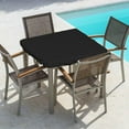 thumbnail image 6 of Covers & All Square Patio Table Top Cover, 24" x 24" x 6", Black, 6 of 7
