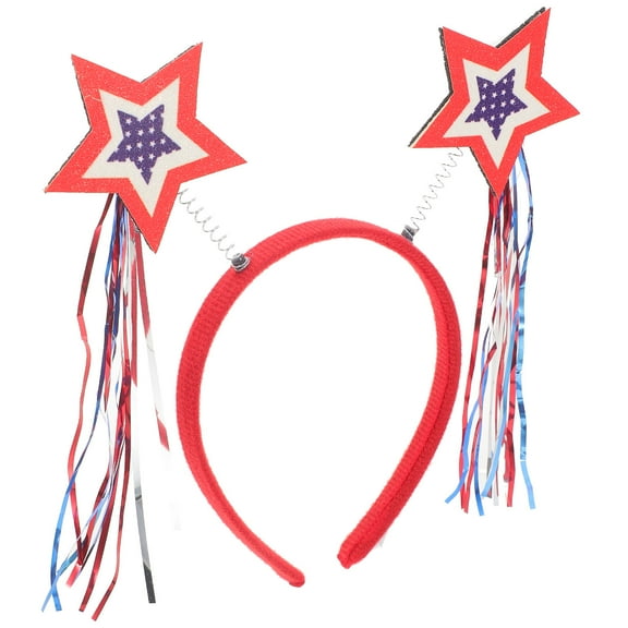 GOOHOCHY  National Day Headband Five-pointed Star Headdress