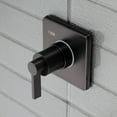 thumbnail image 2 of Kingston Brass KS3045NDL NuvoFusion 3-Way Diverter Valve with Trim Kit, Oil Rubbed Bronze, 2 of 4