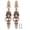 Antique Copper, variant on Riousery Vintage 2-Set Ring Pull Round Cabinet Door Knobs Antique Copper Hardware for Kitchen Drawers