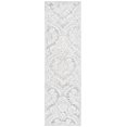 thumbnail image 2 of SAFAVIEH Blossom Travis Damask Runner Rug, Grey/Ivory, 2'3" x 8', 2 of 9