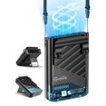 thumbnail image 1 of Ventilador de cintura portátil Grelife 2025 AI recargable durante 40 horas, 1 of 8