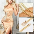 thumbnail image 7 of Gold Chain Belt For Women Adjustable Waist Belt Fashion Metal Dress Belts For Jeans Dresses Body Link Waist Chain, 7 of 7