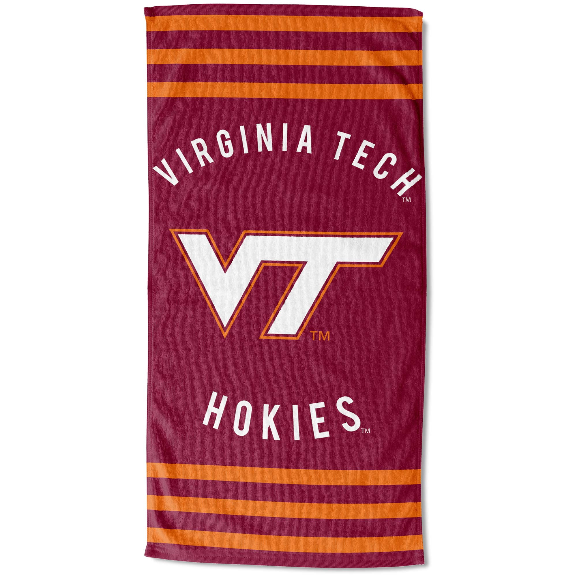28 x 58-inches NCAA Virginia Tech Hokies Emblem Beach Towel 