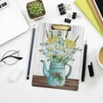 thumbnail image 7 of FMSHPON White Clipboard Hardboard Wood Nursing Clip Board and Pull for Standard A4 Letter 13x9 inches, 7 of 7
