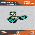 thumbnail image 4 of Kalair GFX Graphics Kit for Honda CRF50 (2004-2012) Revolt Series, 4 of 5
