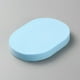 thumbnail image 2 of Beauty Facial Sponges Oval Light Sky Blue 11x8x1.45cm, 2 of 2