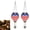 2Color2, variant on Anniversary Hot Air Balloon Lantern, American Flag Hot Air Balloon Solar Lantern, 4th of July Hanging  Outdoor Lights for Yard, Patio, Porch
