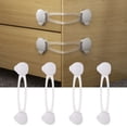 thumbnail image 2 of Seguro Protector Multiusos 4 piezas Para Cajones, Muebles, Broches de Seguridad Infantil, 2 of 4
