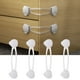 thumbnail image 2 of Seguro Protector Multiusos 4 piezas Para Cajones, Muebles, Broches de Seguridad Infantil, 2 of 4