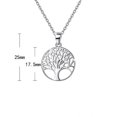 thumbnail image 2 of Regalo de San Valentín, collar de plata con el árbol de la vida, collar de plata 925 para el día de la madre, 2 of 4
