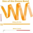thumbnail image 4 of SUTENGDA 2PCS Orange Yellow Dance Ribbons for Kids Party Favor  6.6 Ft Streamer Ribbon Dancer Wand for Toddler Gymnastics Rhythmic Dancing  Worship Praise  Talent Show  Outdoor Toy, 4 of 5