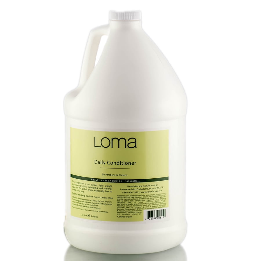 Loma Organics Daily Conditioner - 1 Gallon - Pack of 6 with Sleek Comb -  Walmart.com