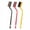 Yellow, variant on Eqslft 3-Pack Mini Wire Brush Set - Brass, Nylon & Stainless Steel Bristle Cleaning Brushes with Curved Handle for Kitchen Stovetop, Grill, Rust & Crevice Cleaning