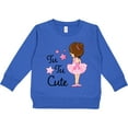 thumbnail image 2 of Inktastic Tu Tu Cute Ballerina Toddler Sweatshirt, 2 of 4
