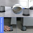 thumbnail image 4 of Rubber Washing Machine Feet Pads Feature Shock Absorber and Stops Noise for Anti-vibration and Anti-Walk, 4 of 6