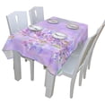 thumbnail image 5 of EREHome Purple Tablecloths Lavender Table Cloth Top Decoration 60x120 inches, 5 of 5