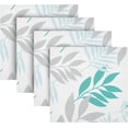 thumbnail image 5 of GZHJMY Leaves Branch Cloth Napkins Set of 4, Reusable Washable Polyester Dinner Napkins for Family, Restaurant, Wedding, Party Decor 20 x 20 Inch, 5 of 7
