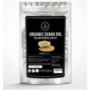 Organic Chana Dal ( Yellow Chickpea Lentils), 4Lbs Indian Lentils