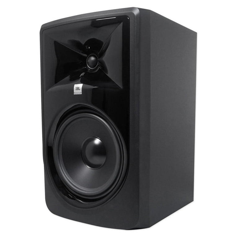 2 JBL MkII 8" Studio Monitors+Stands+Subwoofer+Headphones+Mic+Vocal Shield - Walmart.com