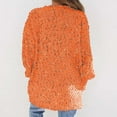 thumbnail image 3 of HOMBOM Women Top,Ladies Fashion Color Dot Cardigan Long Sleeve Pocket Sweater Jacket, 3 of 6