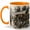 Orange, variant on Rainy Paris Bistro 11oz Ceramic Mug, French Cafe Coffee Cup, Romantic Street Scene Gift