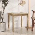 thumbnail image 2 of Mesa auxiliar VidaXL de madera maciza de teca, 45 x 45 x 45 cm, color marrón, 2 of 7