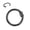 Black, variant on Surgical Steel Daith Earrings for Women 16 Gauge Helix Cartilage Ear Piercing Hoop 8mm Septum Jewelry Silver 16g 8mm Hinged Septum Ring Silver