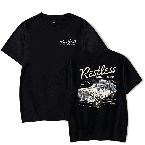 Sam Barber Merch Restless Mind Truck T-Shirt Unisex Fashion Tour Album Short Sleeve Summer Jumpers Streetwear Fan Merch