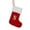 S, variant on Christmas Stockings with Embroidered Letters, Personalized Initial Stockings for Family Holiday Decor,Red Xmas Stocking with Soft Plush for Fireplace Mantle Tree Festive Season Home Decoration