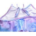 thumbnail image 5 of Hilor Girls Swimsuit Flounce Two Piece Bathing Suits Kids Ruffled Bikini Set, 5 of 6