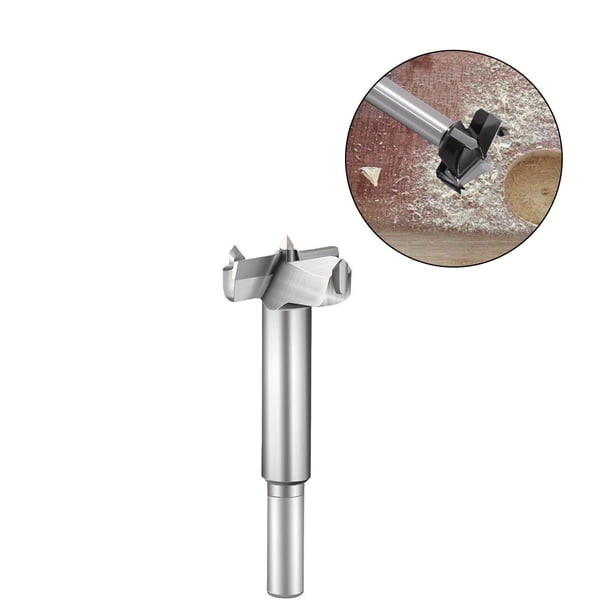 Eigraketly Juego de brocas Forstner de 40MM, brocas para madera, abridor de barrena, acero de alta velocidad, tungsteno, carpintería, juego de sierra Herramientas y ferretería Eigraketly TO000062-00