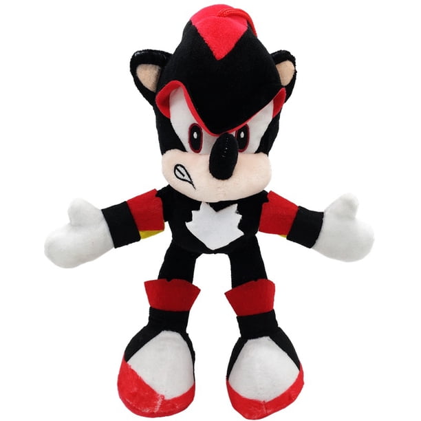 Peluche De Shadow Sonic De 30 Cm – Muñeco De Felpa Suave Con Relleno De Algodón PP – Juguete De Dibujos Animados Para Niños Y Niñas – Regalo De Cumpleaños Y Decoración De Habitación