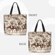 thumbnail image 2 of Balery Western Desert Cowboys2 Bolsa de Mano para Mujeres con Cremallera, Bolsa de Gimnasio con Compartimentos, Bolsa para Laptop, Bolsa para Trabajo, 2 of 7
