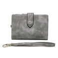 thumbnail image 1 of Womens Small Wallets Ladies Wristlet with Card slots Zipper Coin Purse, Credit Card Purse Wallet, 1 of 6