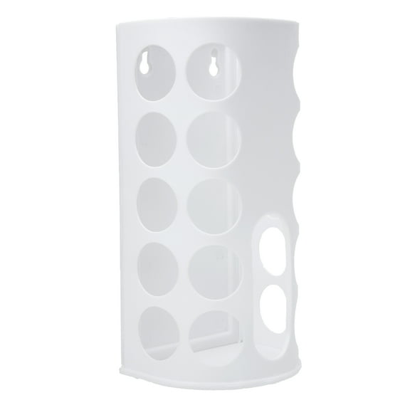 3 Pcs Storage Rack Home Plastic Bag Holder Multiple-hole Dispenser Stand Big Pocket Trendy