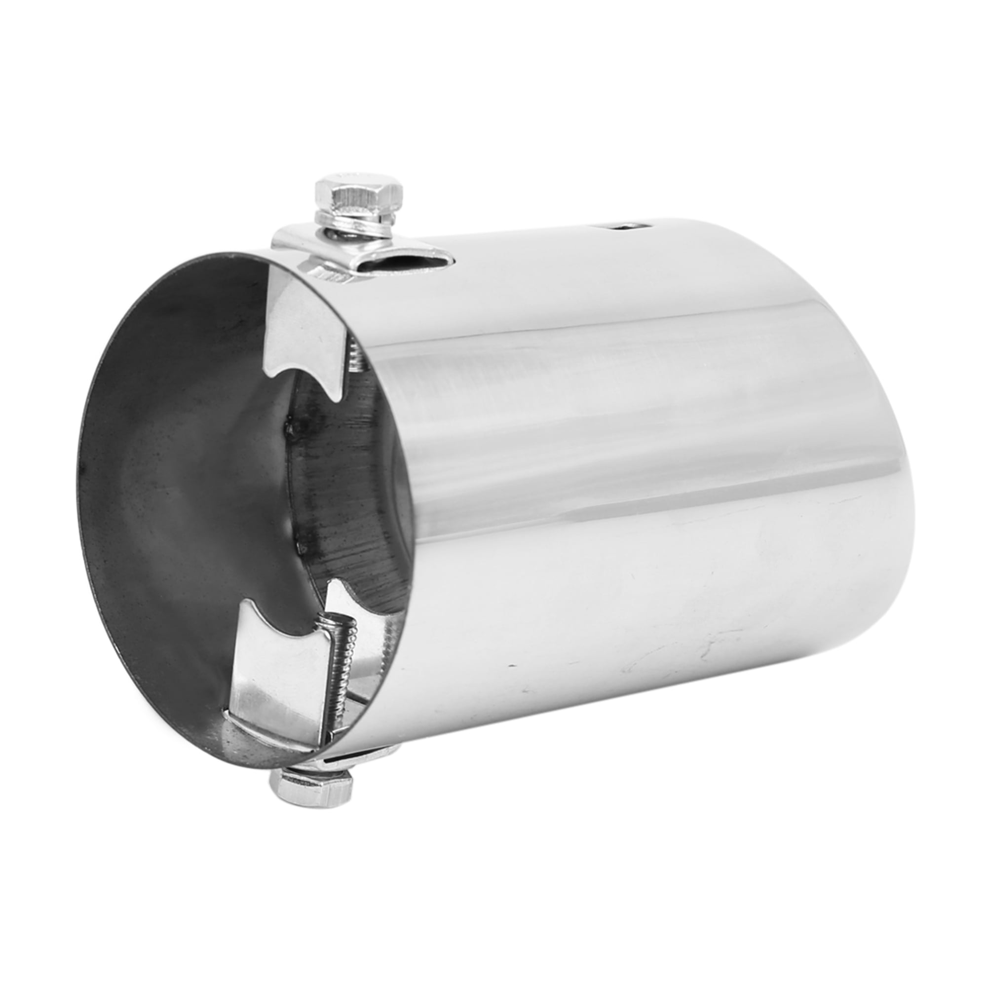 Universal Car Stainless Steel Chrome Exhaust Rear Tail Muffler Tip Pipe