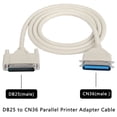 thumbnail image 2 of Cable de impresora paralelo XMSJSIY DB25 a CN36 de 1,5 m, 2 of 7