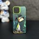 thumbnail image 3 of iPhone13 15 14 Pro Max Protective Sleeve Fashion Graffiti iPhone Case Cartoon Animal Pattern Matte Plated Soft Silicone Material, 3 of 5
