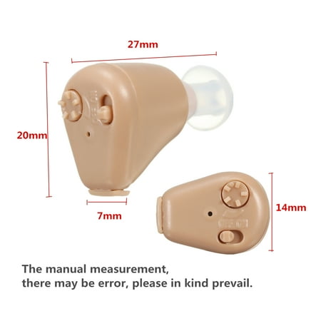 hearing aids rechargeable mini amplifier sound ear adjustable tone aid ite plugs fda visible approved personal voice device volume invisible